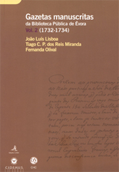 Gazetas manuscritas da Biblioteca Pública de Évora Vol. 2 (1732-1734)